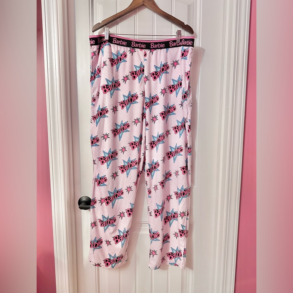 Retro Barbie Pajama Pants Women’s Plus Size 2X